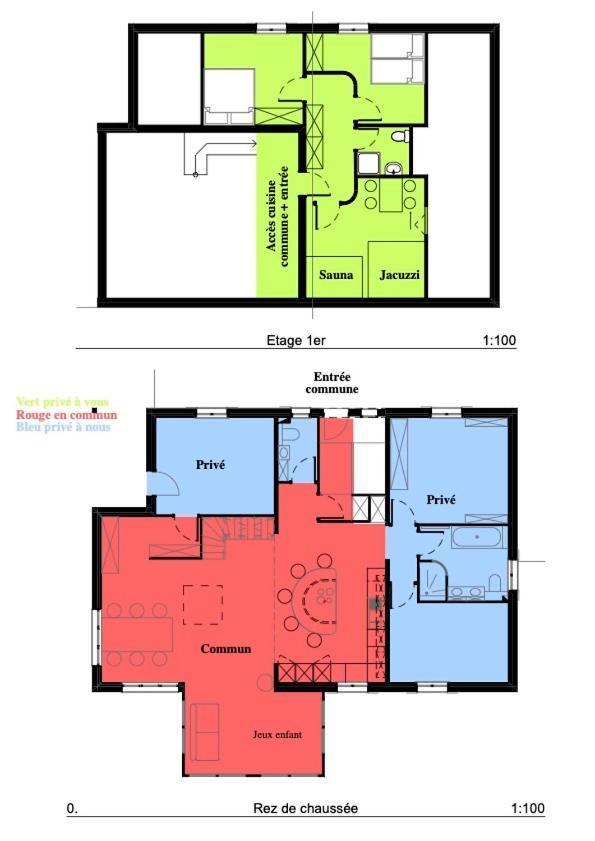Grône Logement Chez L'Habitant Etage Independant מראה חיצוני תמונה
